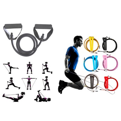 iBank ® Exercise Band + Jump Rope