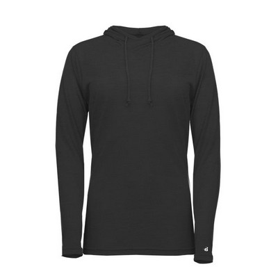 Badger Sport Ladies Tri-Blend Surplice Hoodie
