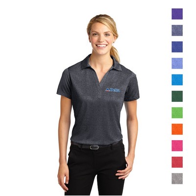 Sport-Tek® Women's Heather Contender Embroidered Polo