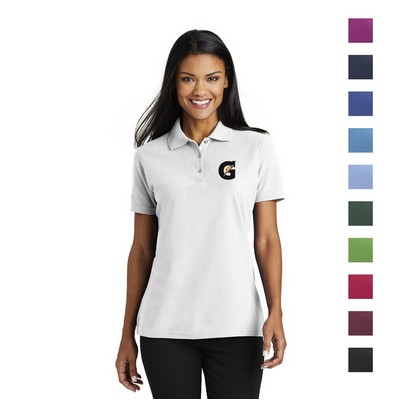 Port Authority® Women's Stain-Release Embroidered Polo