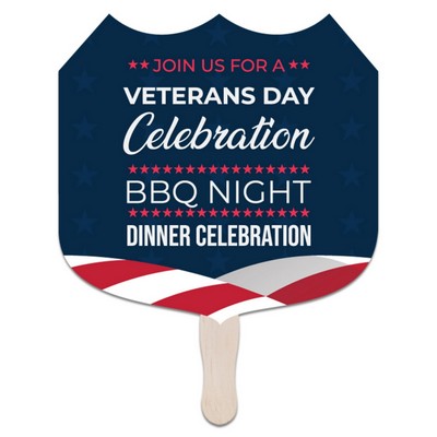 Shield Hand Fan