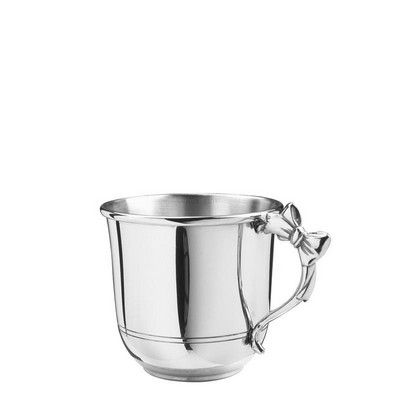 Salisbury 5 Oz. Bow Handle Pewter Baby Cup