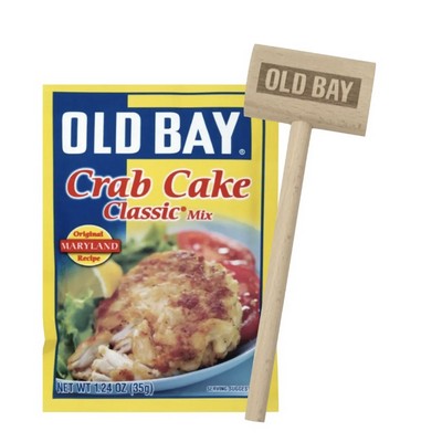Old Bay Seasoning Pack with Wood Mallet