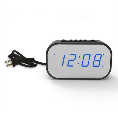 Mirror Digital Electronic Mute Alarm Clock
