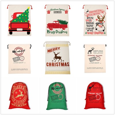 Big Size Drawstring Cotton Gift Bag