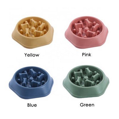 Pet Bowl Slow Feeder Bowl