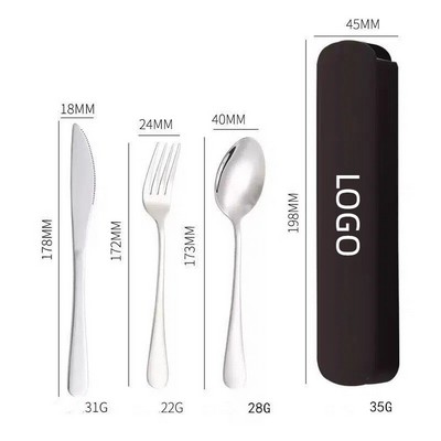 Flatware Set w/Case