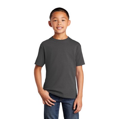 Port & Co™ Youth Core Cotton DTG Tee