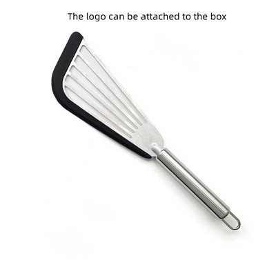 Fish Spatula - Slotted Fish Turner Spatula - Silicone Fish Spatulas for Nonstick Cookware