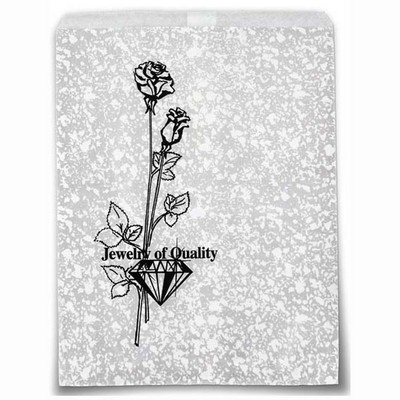 White Kraft Paper Merchandise Bag (12"x15")