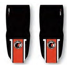 Solid Color Hockey Socks w/Contrast Team Design