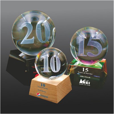 Years of Service Globe