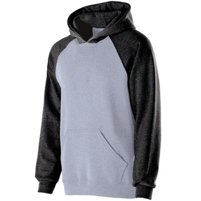 Holloway Youth Cotton/Poly Fleece Banner Hoodie