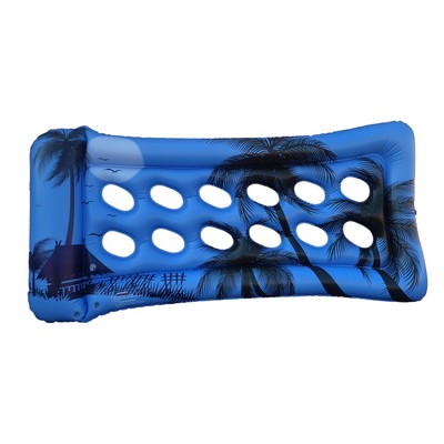 Inflatable Swimming Pool Float w/Full Color Imprint (70" x 34")