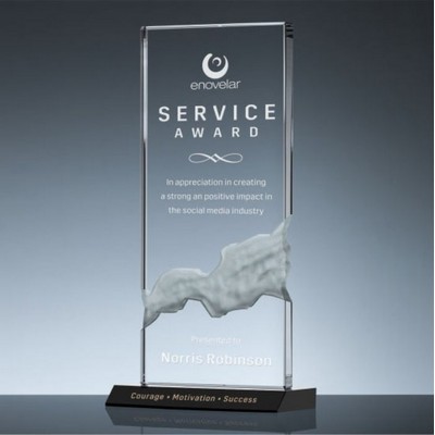 Cascade Award w/Black Base (5"x 11")