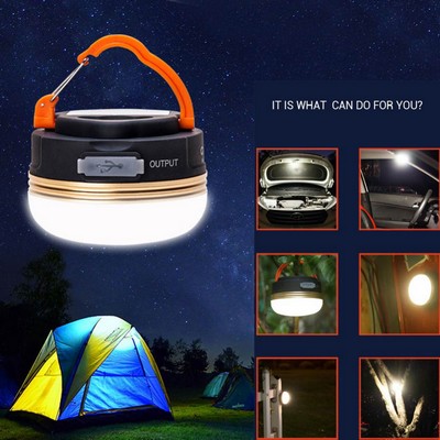 Portable Rechargeable Tent LED Light Camping Lantern