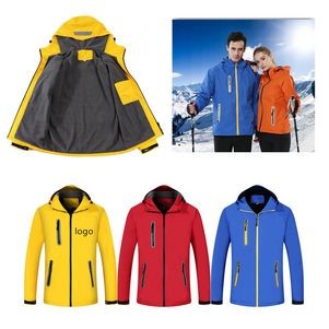 Hooded Windbreaker Sportswear Winter Waterproof Jackets