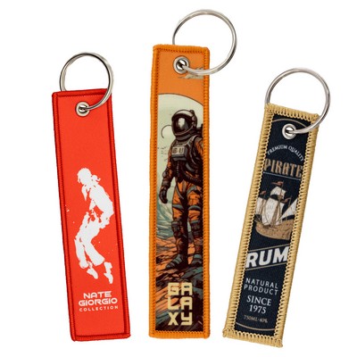 Sublimated Flight Keytags 5"