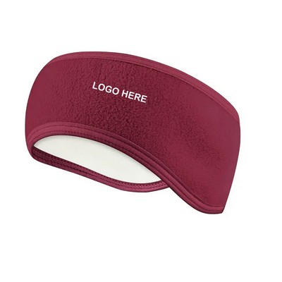 Fleece Ear Band w/Custom Logo