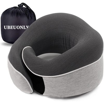 Travel Neck Pillow Chin Support ,Memory Foam ,Ergonomic Design Soft Best Full Neck Surround Pillow