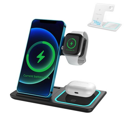 3" 1 Wireless Charging Station