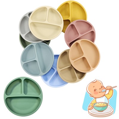 Baby Silicone Dinner Plate