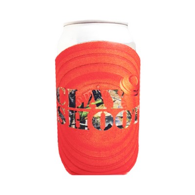 Premium Full Color Dye Sublimation Collapsible Foam Sporting Clay Coolie