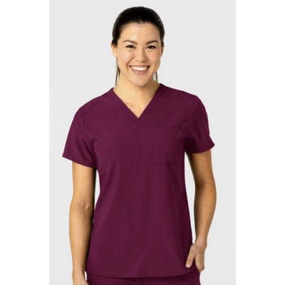 Wink™ W123® Women's Flex-N-Reach V-Neck Scrub Shirt