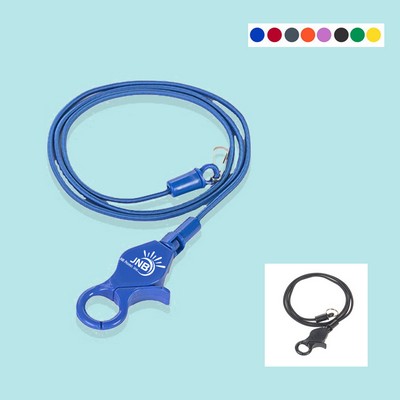 Lobster Claw Casino Bungee Cord Lanyard