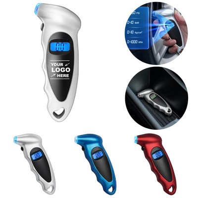 Digital Tire Pressure Gauge w/Hand Grip