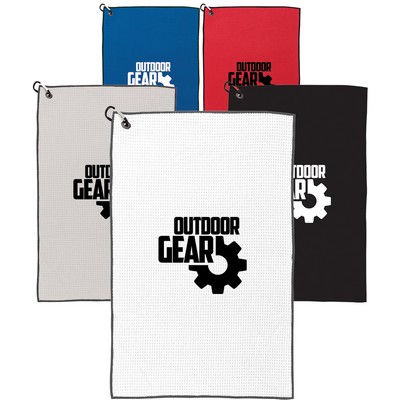 26" x 16" Waffle Weave Golf Towels