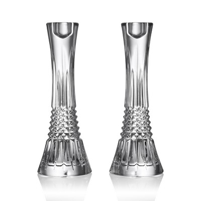 Waterford® 10'' Lismore Diamond Candlestick (Set of 2)