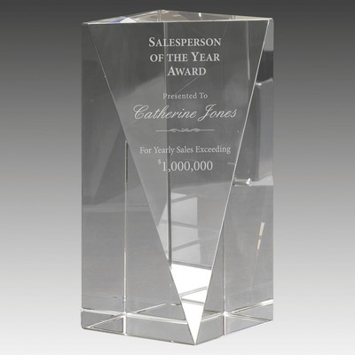 Crystal Triangle Front Pillar