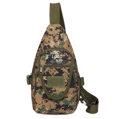 Tactical Sling Shoulder Backpack Chest Bag