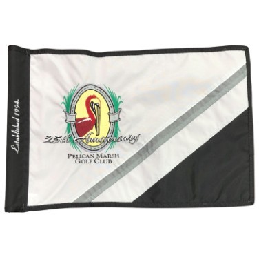 Embroidered Golf Flags - Practice Green