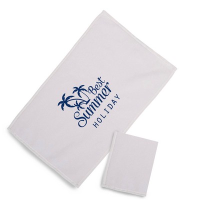 100% Cotton Velour Sport Towel - 11 X 18