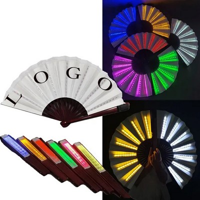 Led Luminous Folding Fan