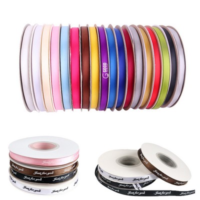 5/8" Wide Single Face Satin Ribbon