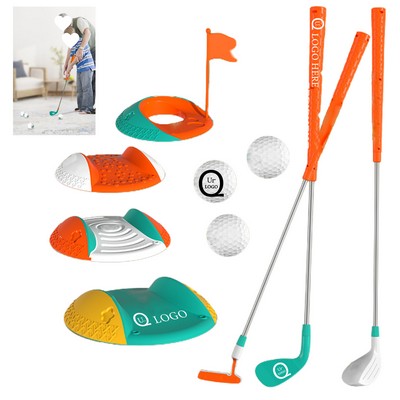 Portable Mini Golf Club Bucket Set