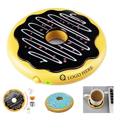 Biscuit-Shaped Cup Warmer Coaster