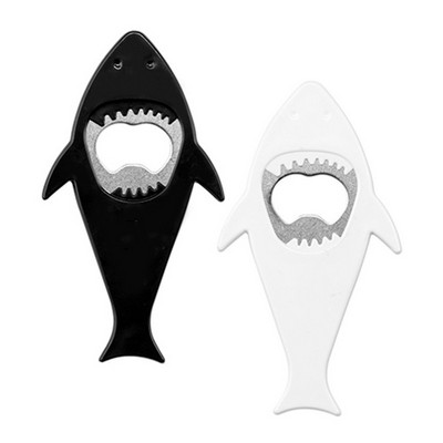 Sharp Shape Plastic Bottle Opener With Magnet