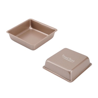 4" Non-Stick Square Cake Pans