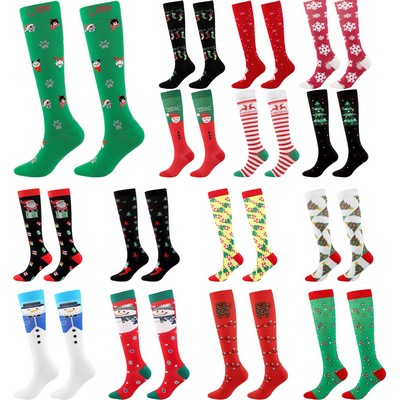 Christmas Compression Socks