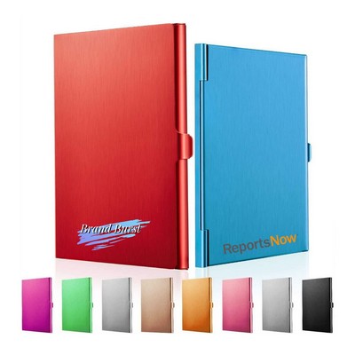 Aluminum Business Name Card Holder