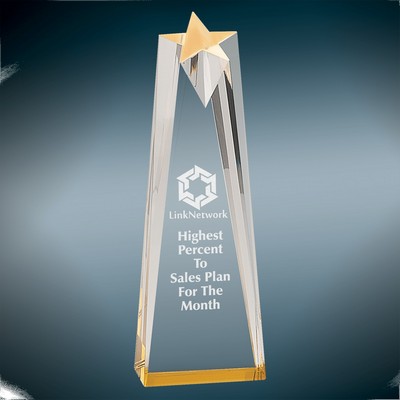 Sculpted Star Acrylic