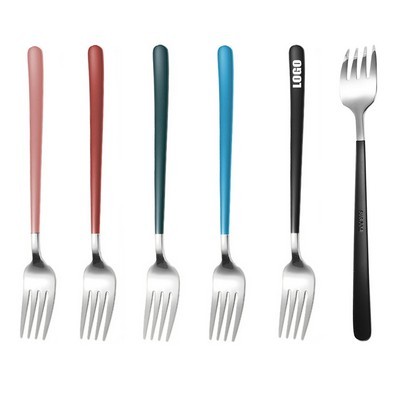 8.26" Dual Color Silver Fork