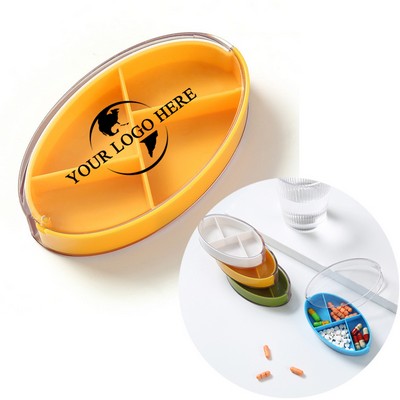 Oval Pill Box