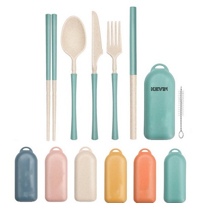 Wheat Straw Cutlery Combination