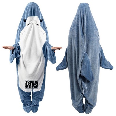 Shark Sleeping Bag Shark Blanket Hoodie Onesie