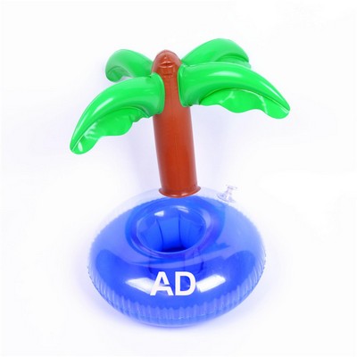 Coconut Tree Shape Pool Party Floating Can Holder